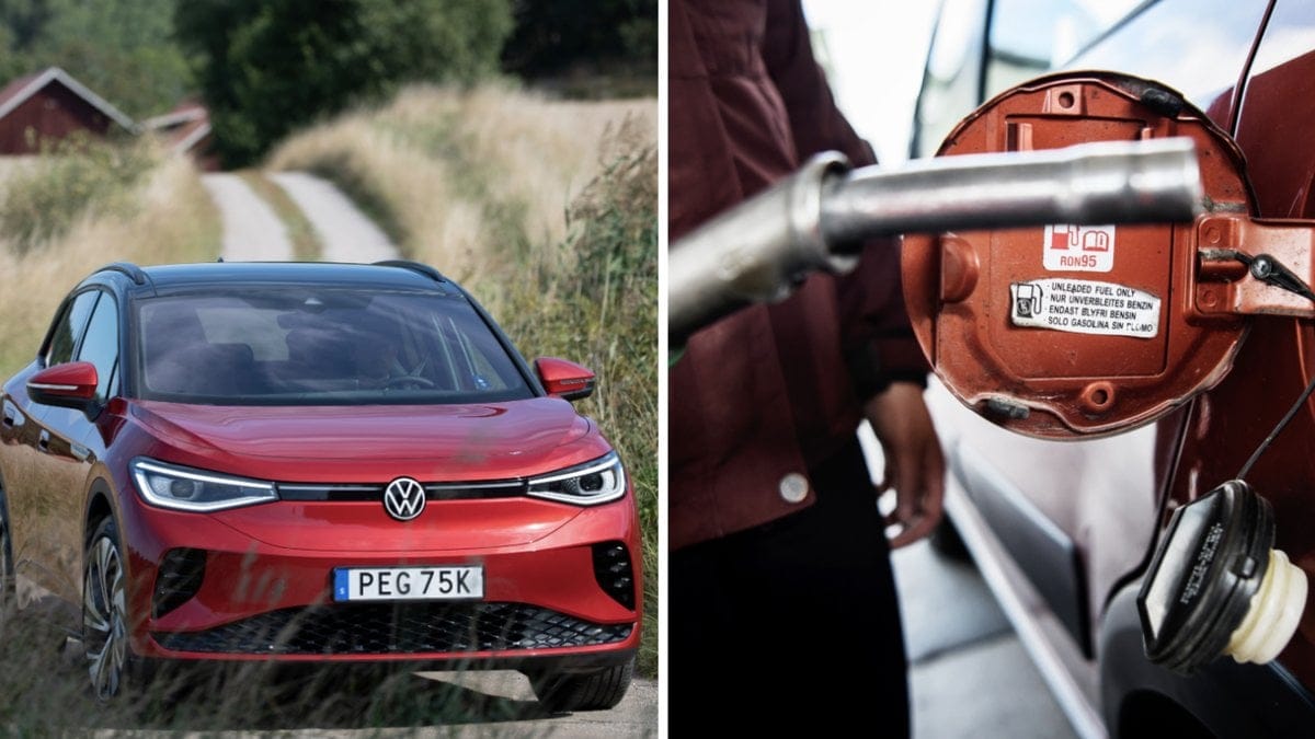 Nu är priset på bensin det lägsta sedan i februari.