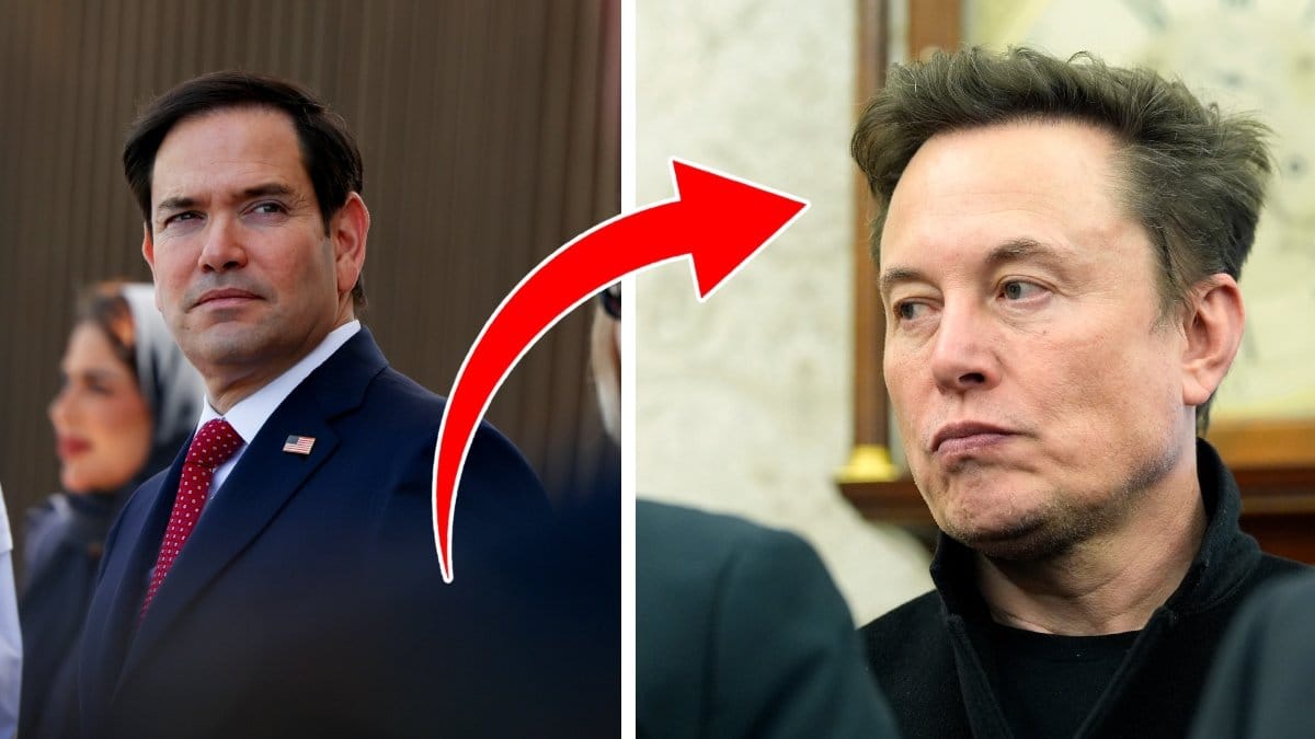 Splittringen ska ha varit total och utrikesminister Marco Rubio rasande på Elon Musk i samband med ett möte i veckan
