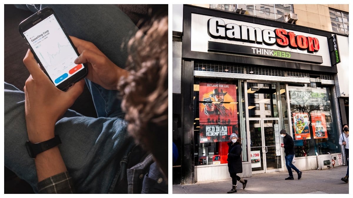 Gamestop köp sälj aktie ekonomi
