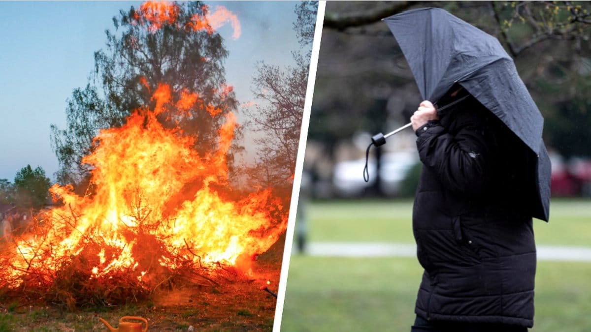 Så blir vädret på valborg
