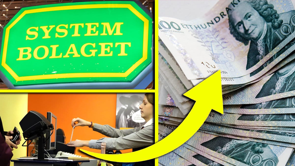 Tjäna hundralappar på Systembolaget