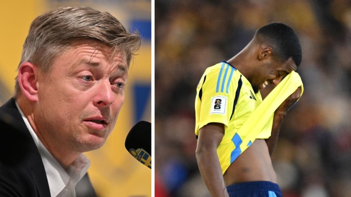 Jon Dahl Tomasson och Alexander Isak.