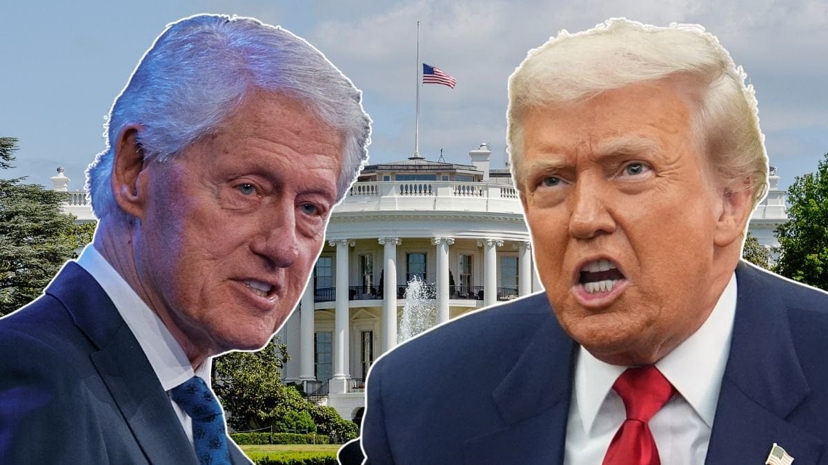 Bill Clinton och Donald Trump