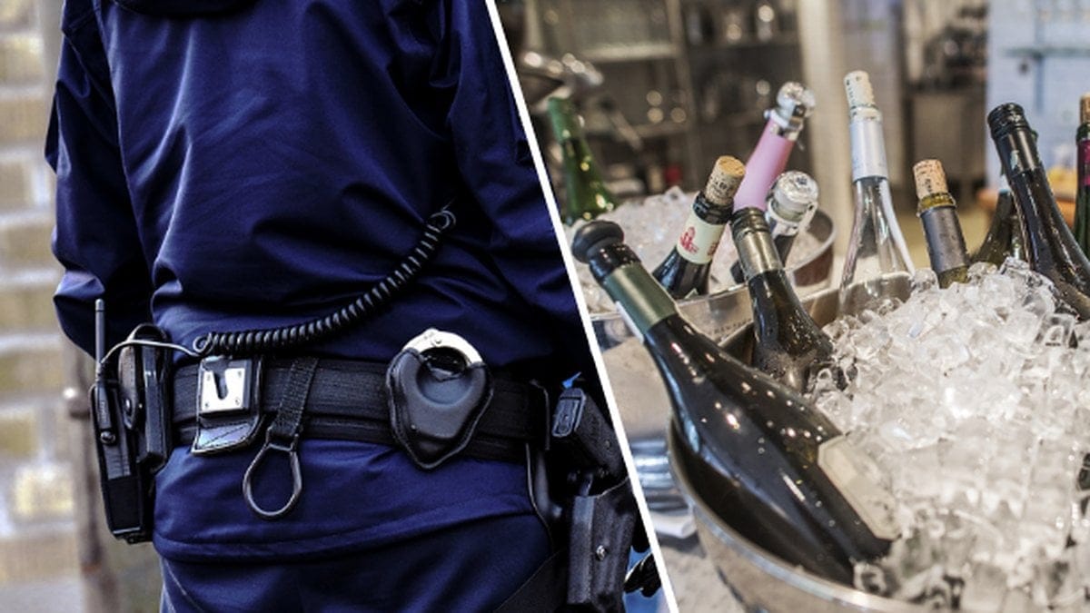 Polis, alkohol
