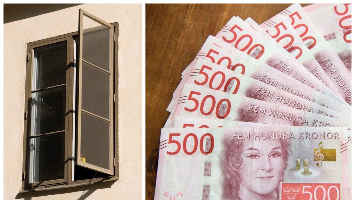 Att sova med öppet fönster kan stå en dyrt.