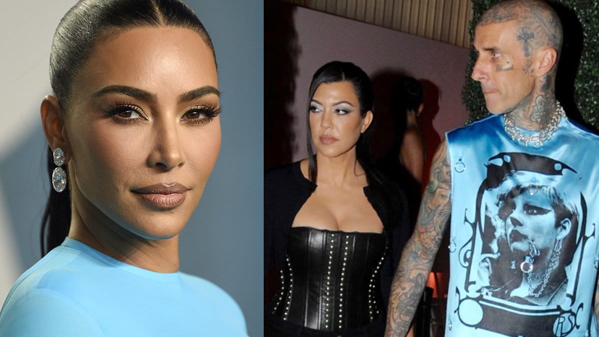 Kim och Kourtney Kardashian
