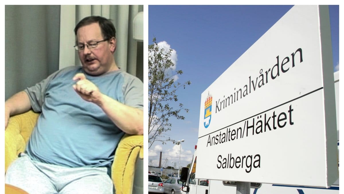 Anders Eklunds begäran om att få flyttas från Salberga-anstalten avslås.