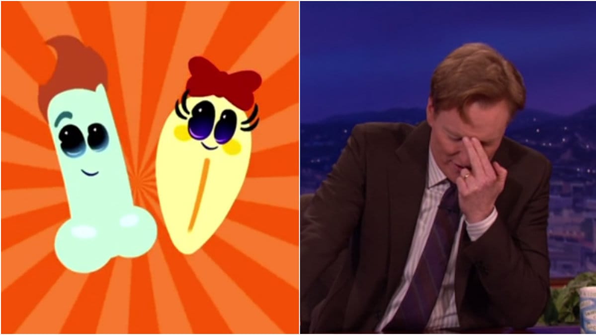 Conan O'Brian ser Snoppen och Snippan