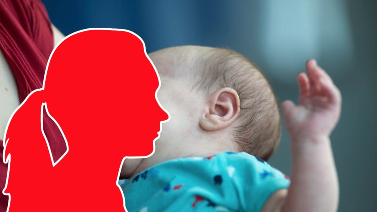 Genrebild på bebis.