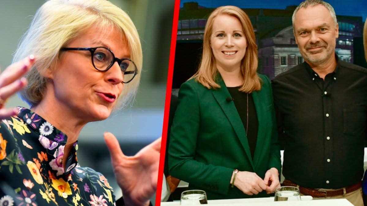 Elisabeth Svantesson, Annie Lööf och Jan Björklund. Kollage. 