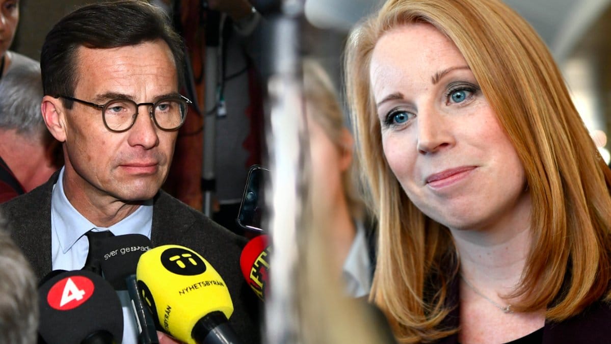 Ulf Kristersson och Annie Lööf