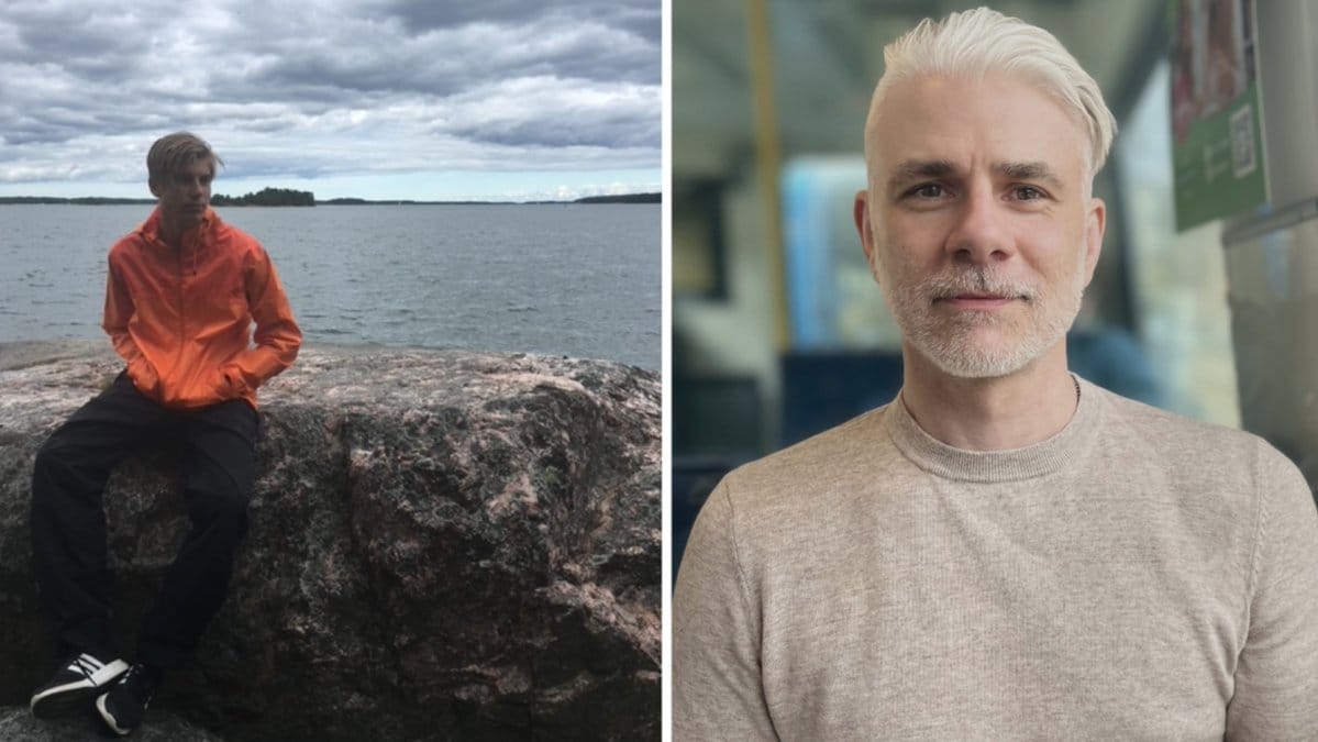 Love och pappa Örjan Gruden.