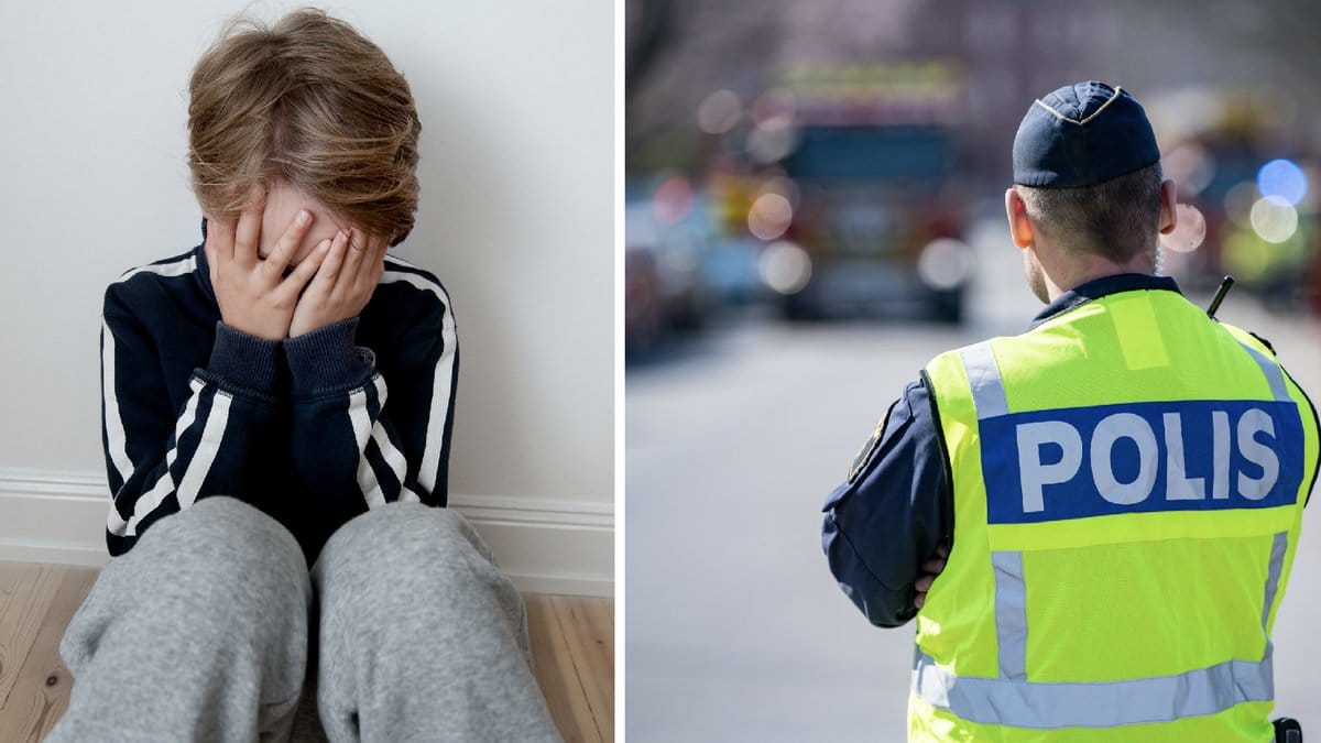 Barn ringde polisen