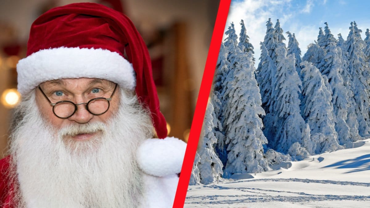 Här blir det en vit jul