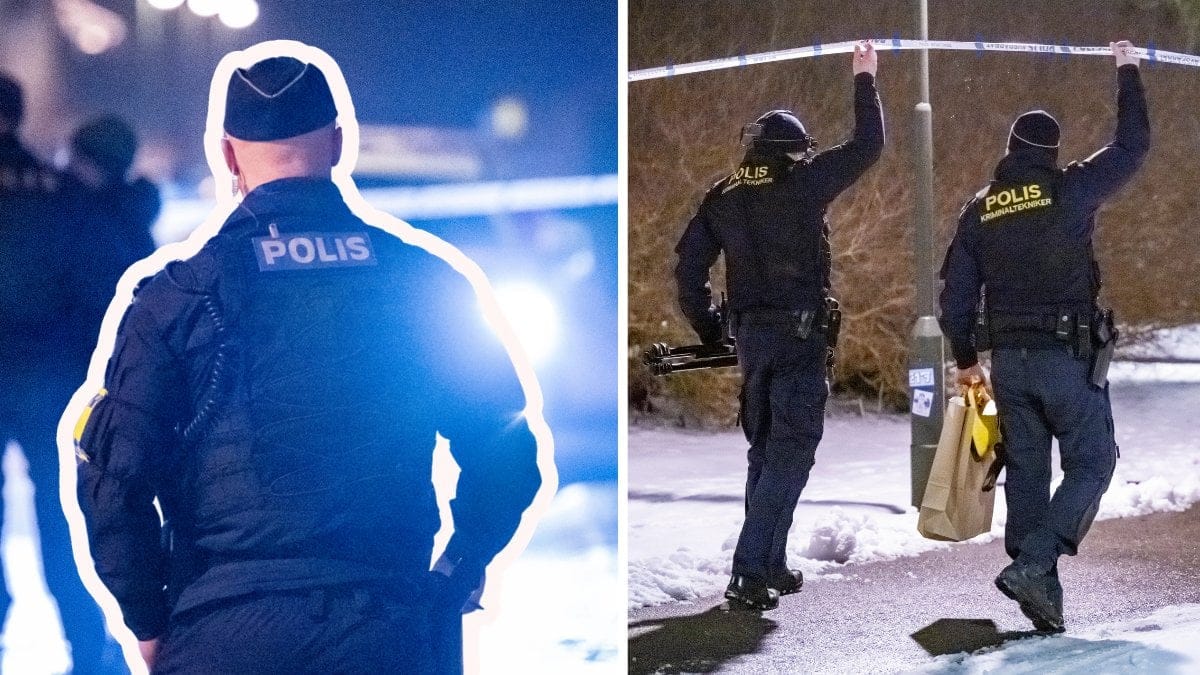 Polis och Poliser Utreder Mord
