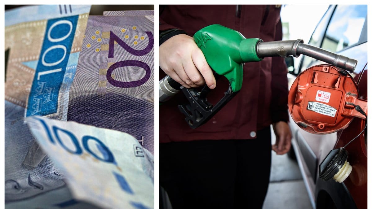 Bensinpriset rasar med över en krona per liter.