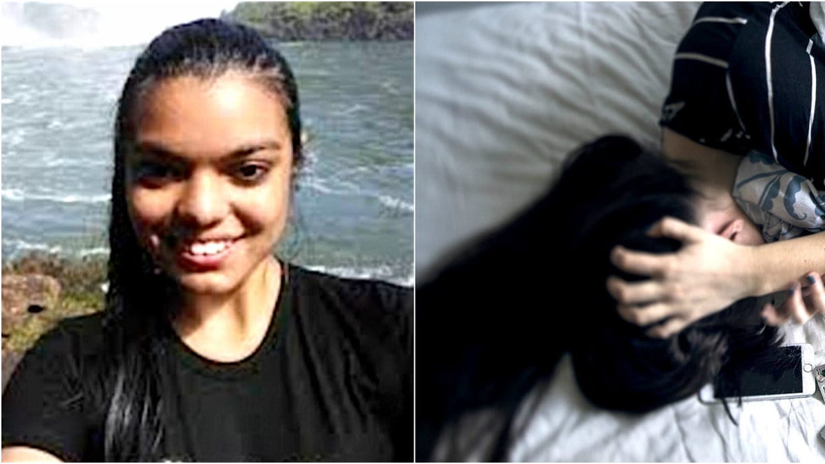 Adolfina, 21, misshandlades av sin pojkvän i flera månader. För varje like fick hon ett slag. 