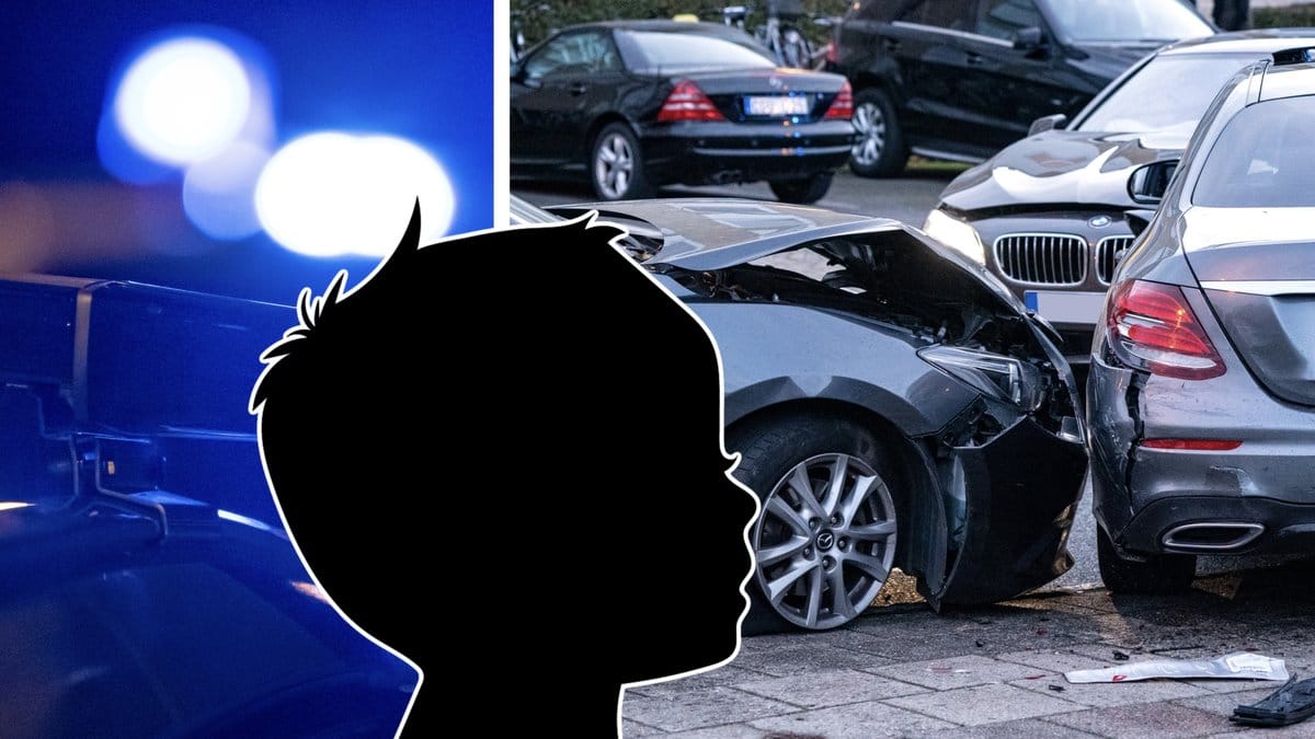 Pojken tog sig ut på vägarna med mammans bil.