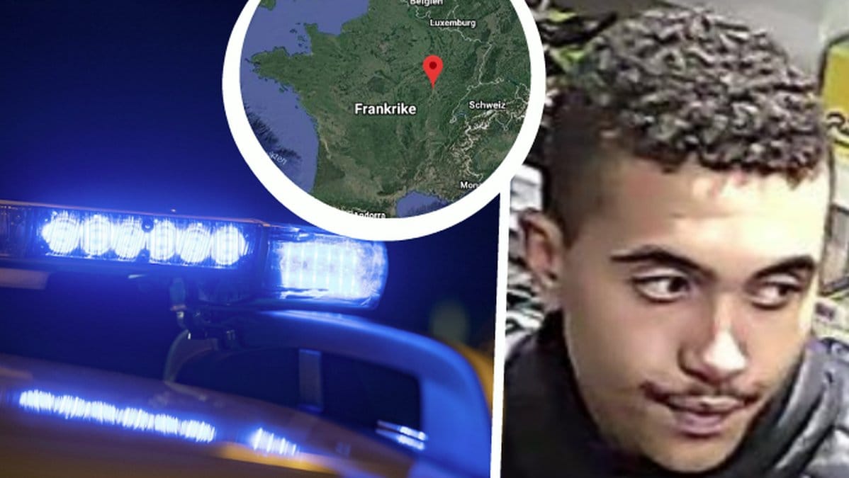 Makaveli Lindén, blåljus och en karta över Frankrike