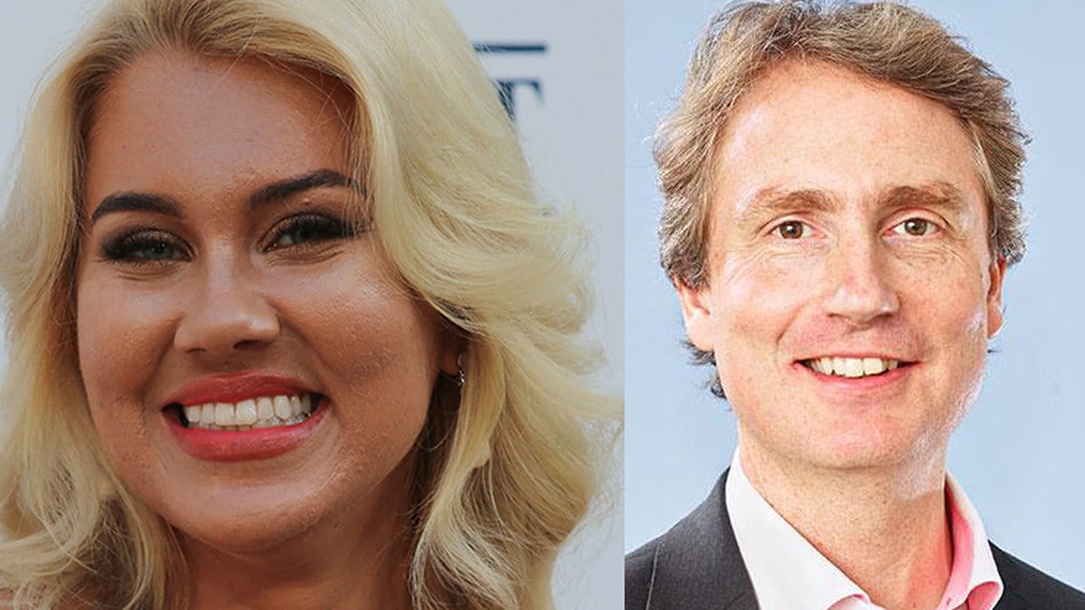 Isabella Löwengrip och pojkvännen Erik Selin