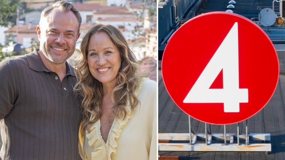 Bild på David och Renée och TV4:s logga.