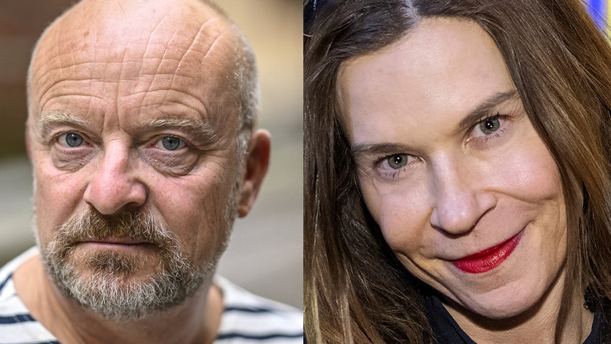 Jonas Gardell och Caroline af Ugglas