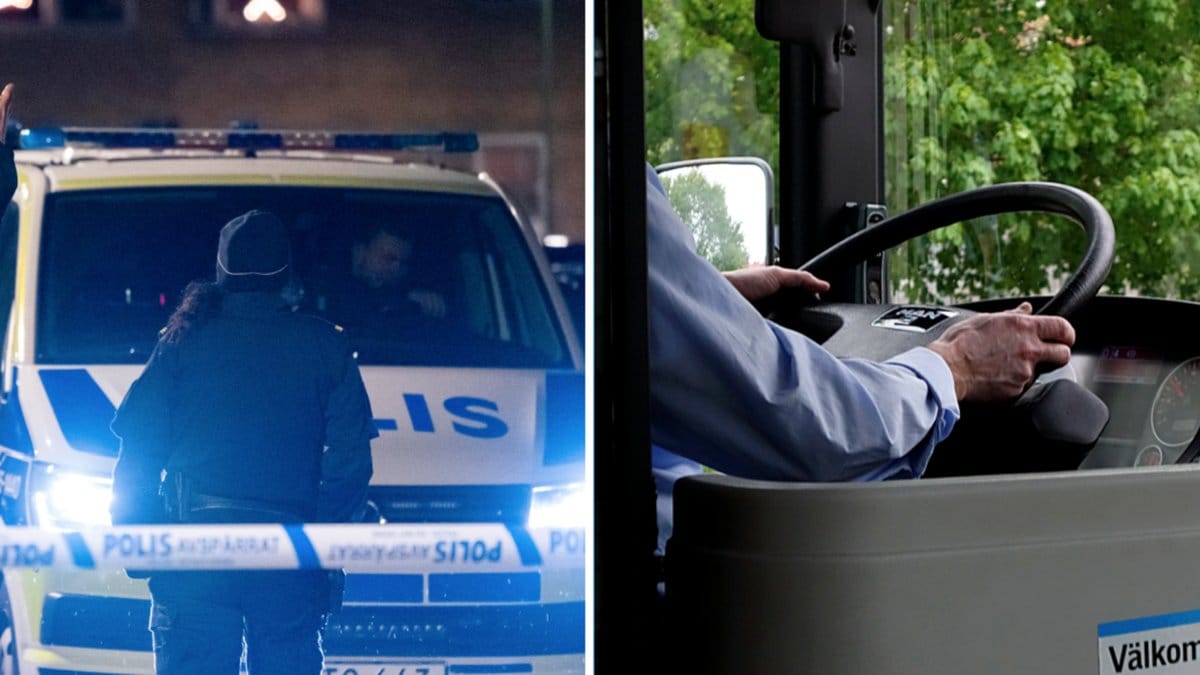 Knivdåd på buss i Göteborg