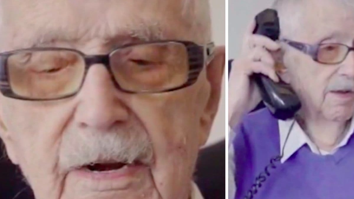 Carl Mattsson var Sveriges äldsta man. Nu är han död.