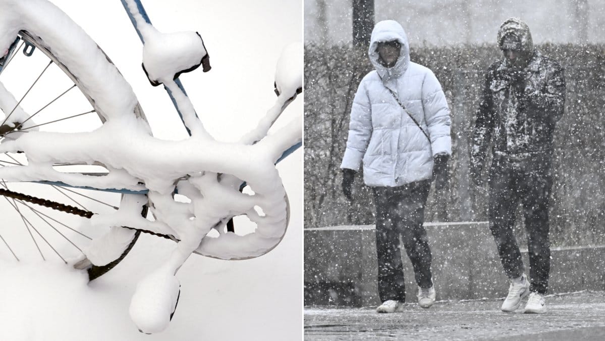 Nu kommer det mer snö.