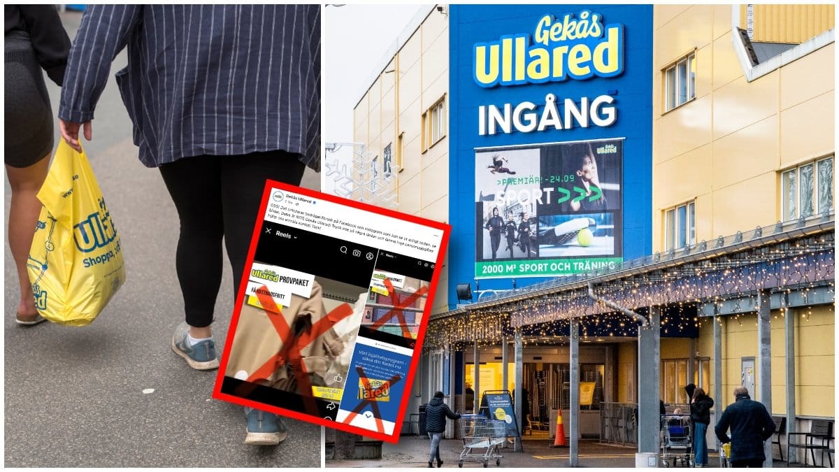 Gekås Ullared varnar kunder.