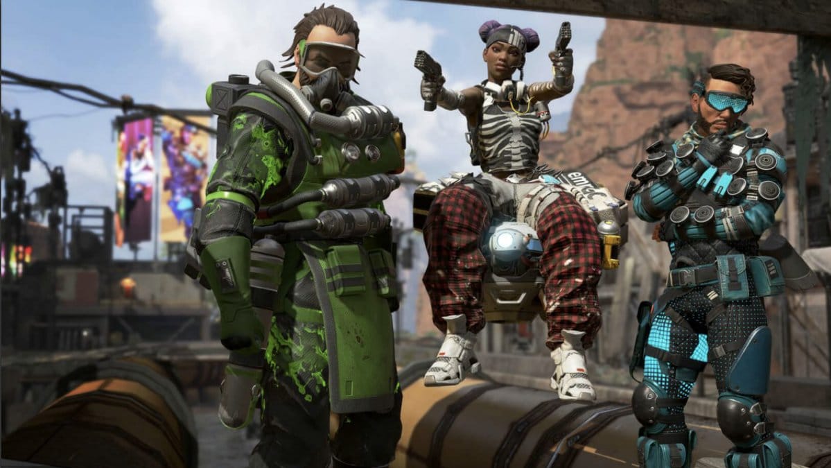 Karaktärer ur spelet Apex Legends