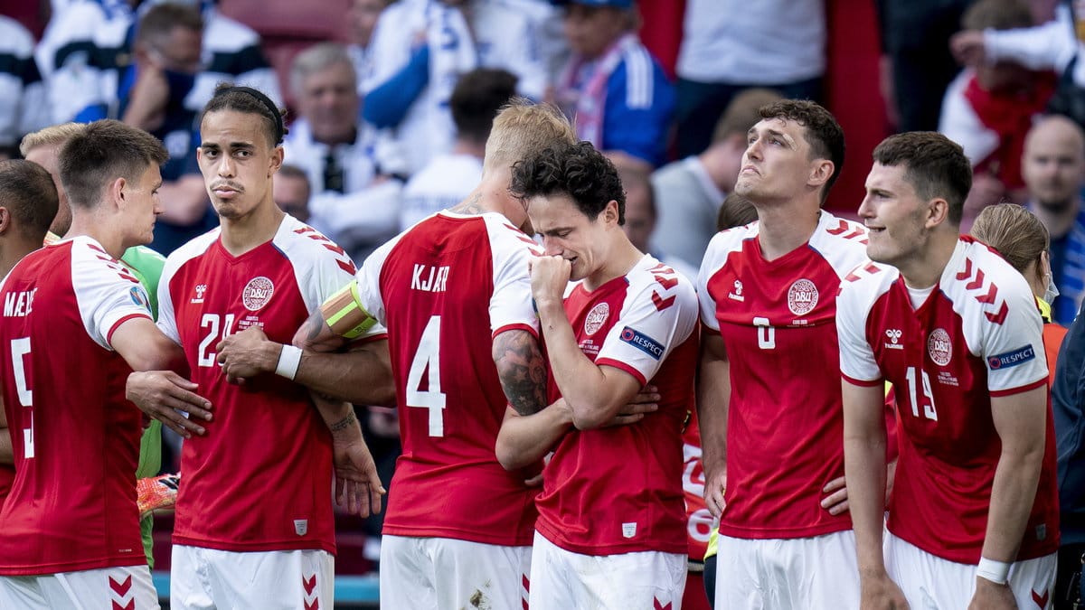 Christian Eriksen var död vid en tidpunkt.