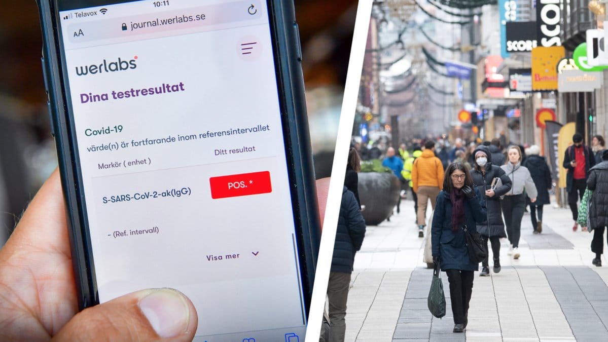 Antikroppar kan stanna i kroppen.