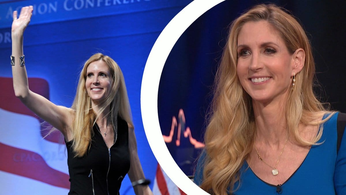 I kvällens Skavlan är Ann Coulter en av gästerna.