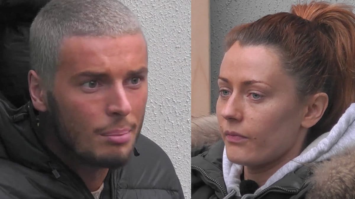 Mergim Feka och Julia Löfgren