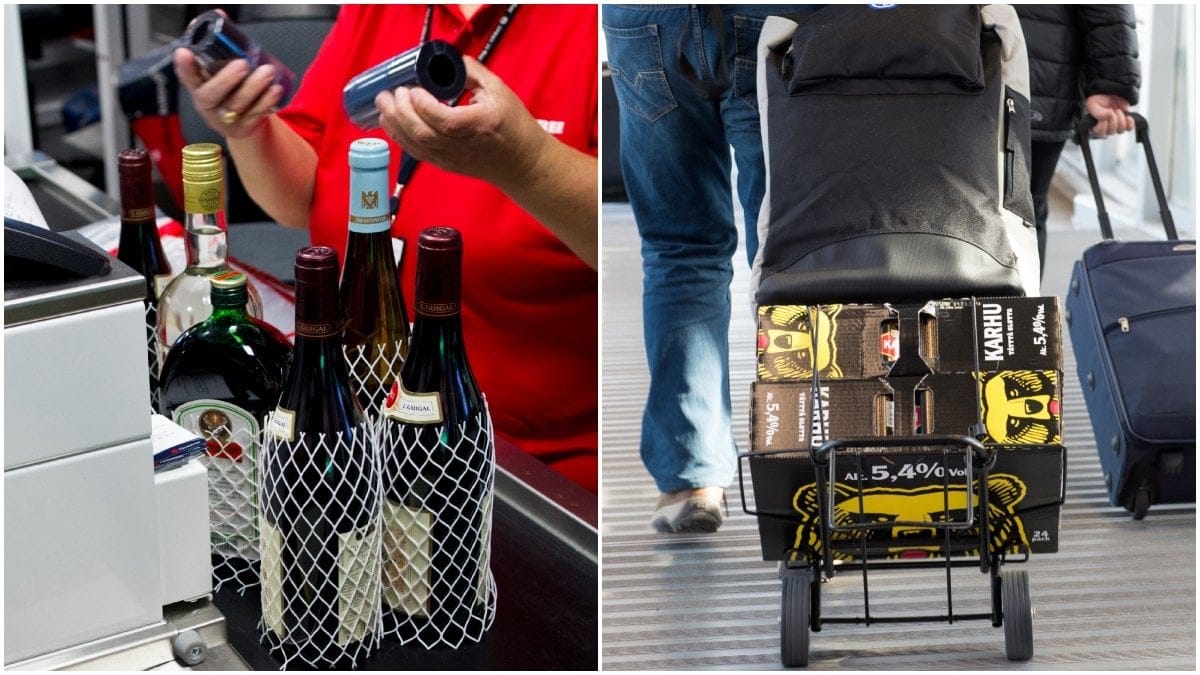 Hur mycket alkohol får man egentligen ta in i Sverige inom EU?