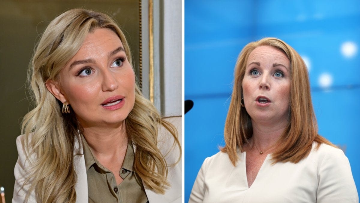 Partiledarna sluter upp bakom Annie Lööf.