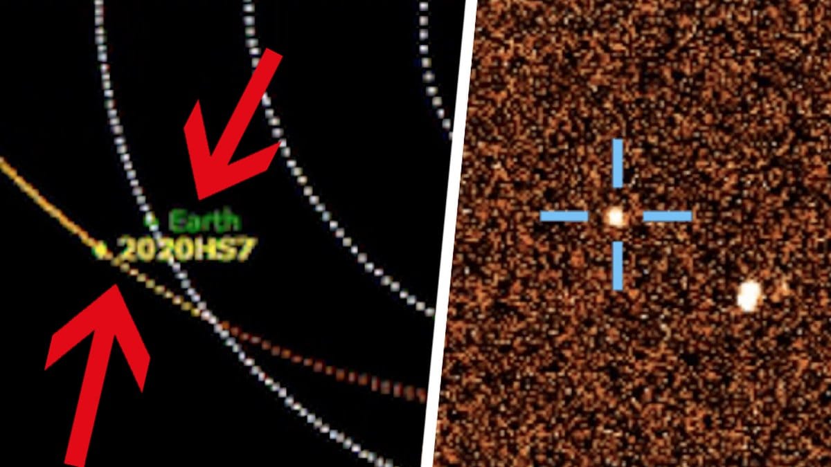 Asteroid flög förbi jättenära jorden