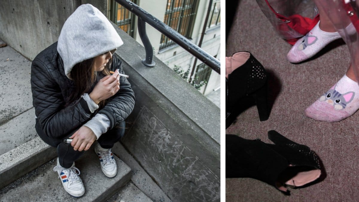 Allt fler flickor på HBV-hem säljer sex. Genrebild.