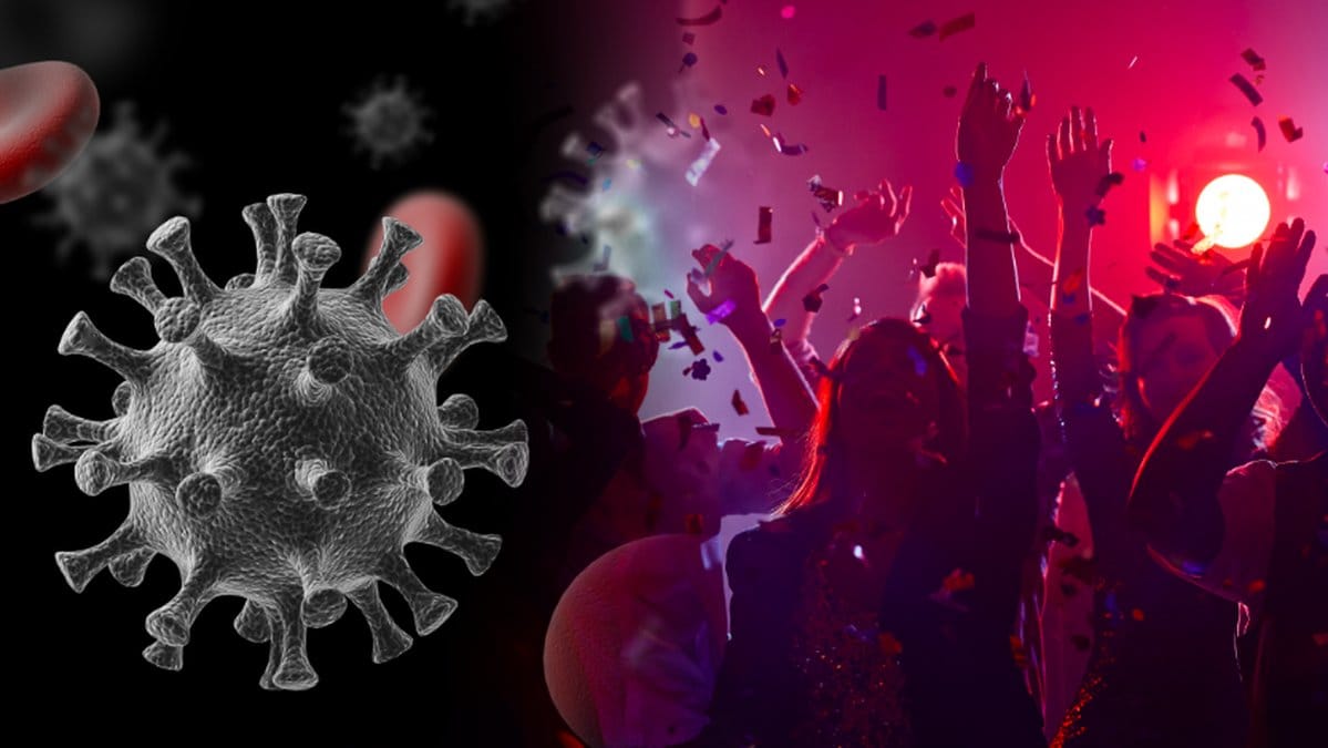 Ungdomar anordnar fester där de tävlar om att bli smittade av corona.
