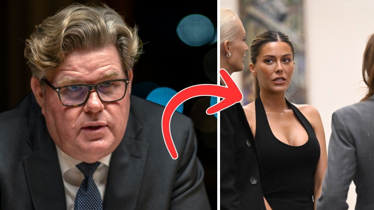 Justitieminister Gunnar Strömmer (M) och Bianca Ingrosso. 