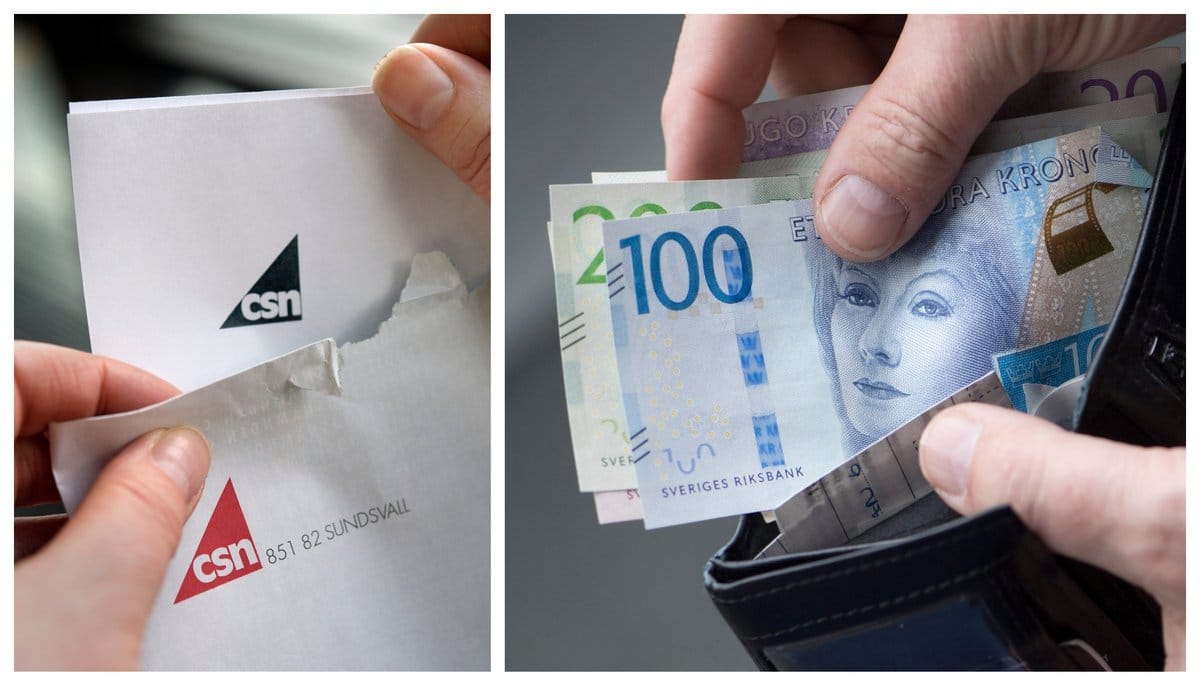 Räntan på CSN-lån höjs vid årsskiftet.