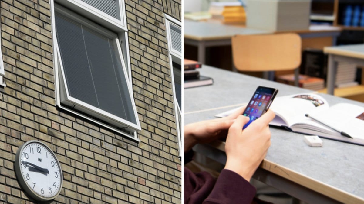 Under tisdagen kom larm om bombhot på en gymnasieskola i Tyresö. Polis är på plats.