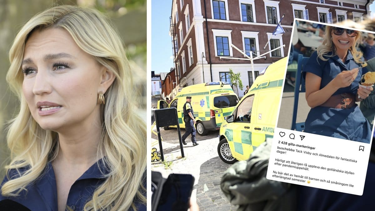 Ebba Busch (KD) får hård kritik efter ett inlägg på Instagram.