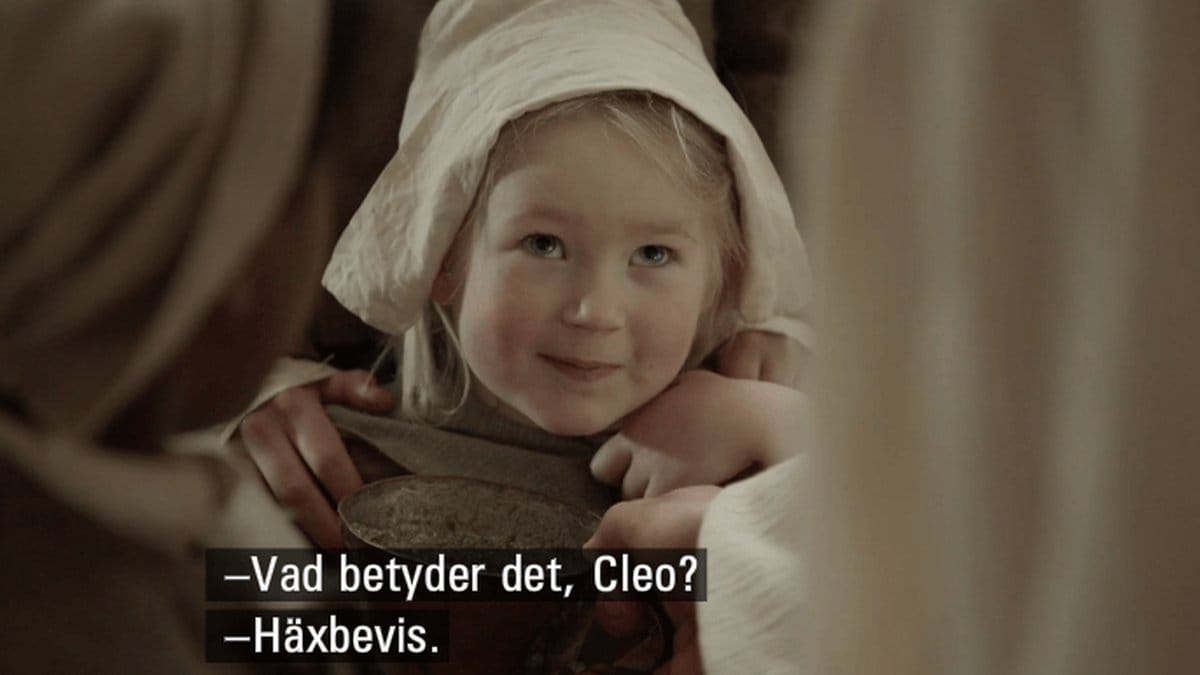 Cleo i julkalendern känner igen bevis