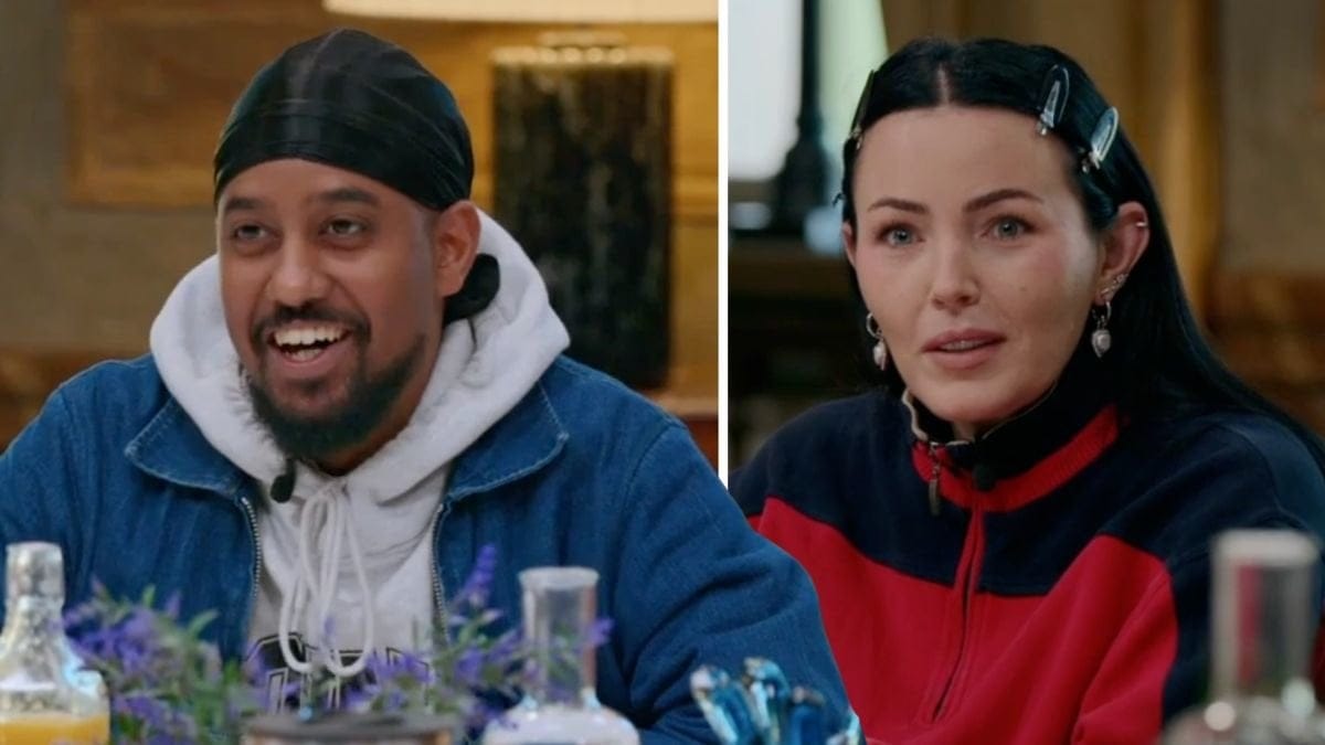 Luay Mohageb och Miriam Bryant i Förrädarna 2026