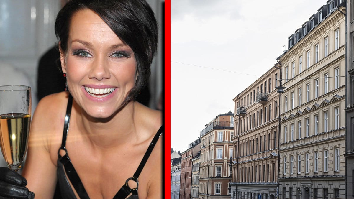 Linda Bengtzing flydde en fest på Östermalm