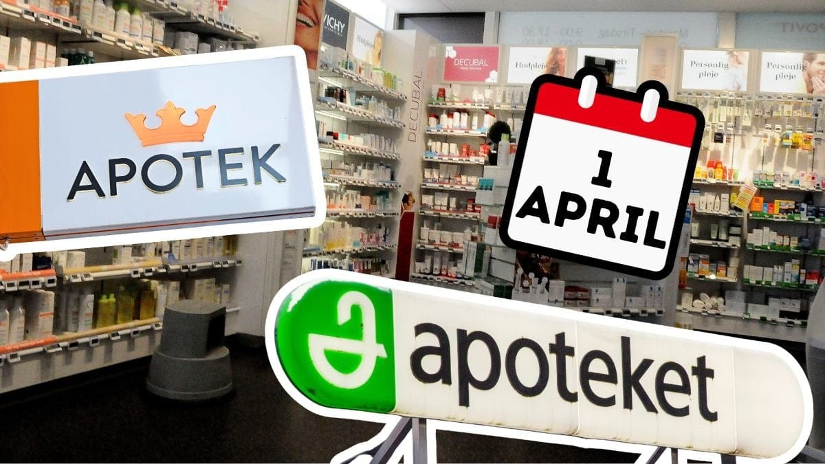 Kronans Apotek-skylt, Apoteket-skylt och apoteksmiljö