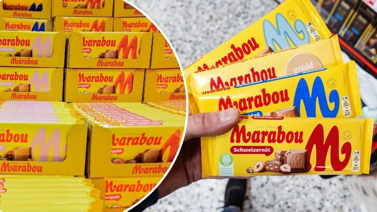 Bilder på Marabous choklad.