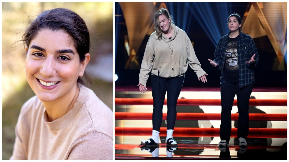 Dilan Apak och Dilan Apak tillsammans med Moa Lundqvist